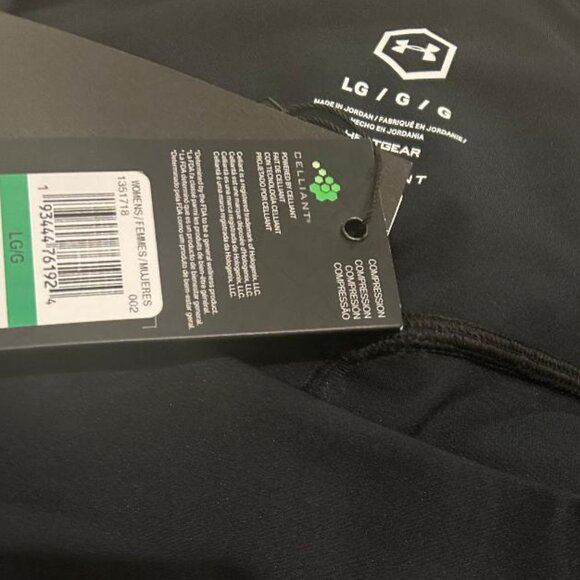 Under Armour Women's Rush Wild Crop Leggings Size L NEW With TAGS - Picture 13 of 14